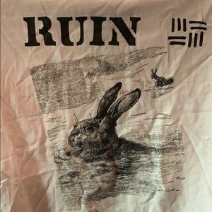 RUIN PHILLY PUNK 1983 WHITE FROM REUNION SHOWS